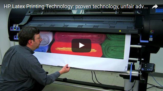 Check out the video on our latest HP Latex printing technology!