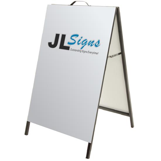 Metal A-Frame Sign Perth WA Joondalup Wangara Malaga Osborne Park