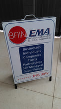 Metal A-Frame Sign Joondalup Perth WA Clarkson Mindarie Alkimos