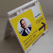 Strong Hinge Reverse Folding A-Frame Signs