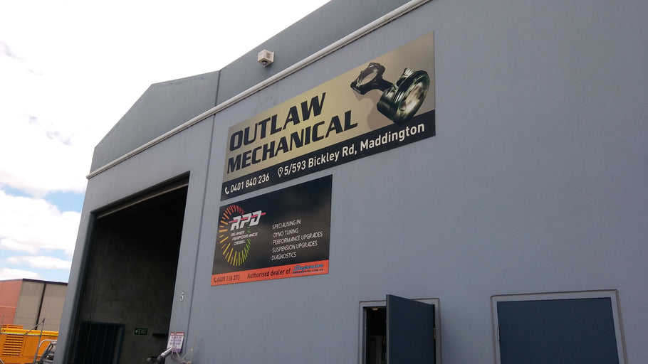 Outlaw Mechanical | Premises Signage Maddington | Perth