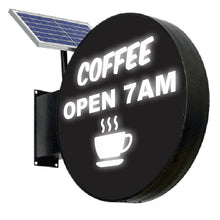 Round Illuminated LED Lightbox Sign Perth Wangara Osborne Park Subiaco Northridge Malaga Sign Maker Leederville