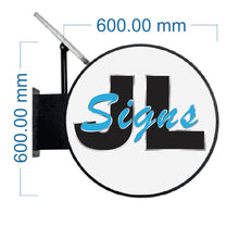 Round Illuminated LED Lightbox Sign | Perth | Wangara | Osborne Park | Subiaco | Northrigde | Malaga | Sign Maker | Leederville